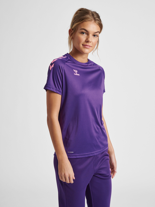 Hummel T-shirt Purple