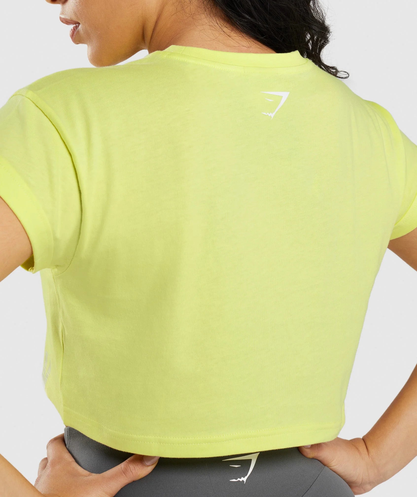 FRACTION CROP TOP NEON