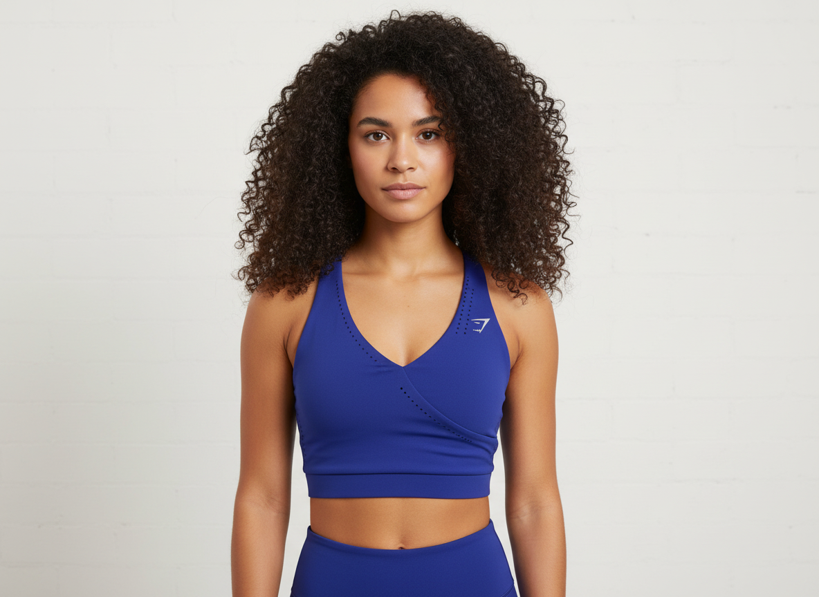 Gymshark blue top