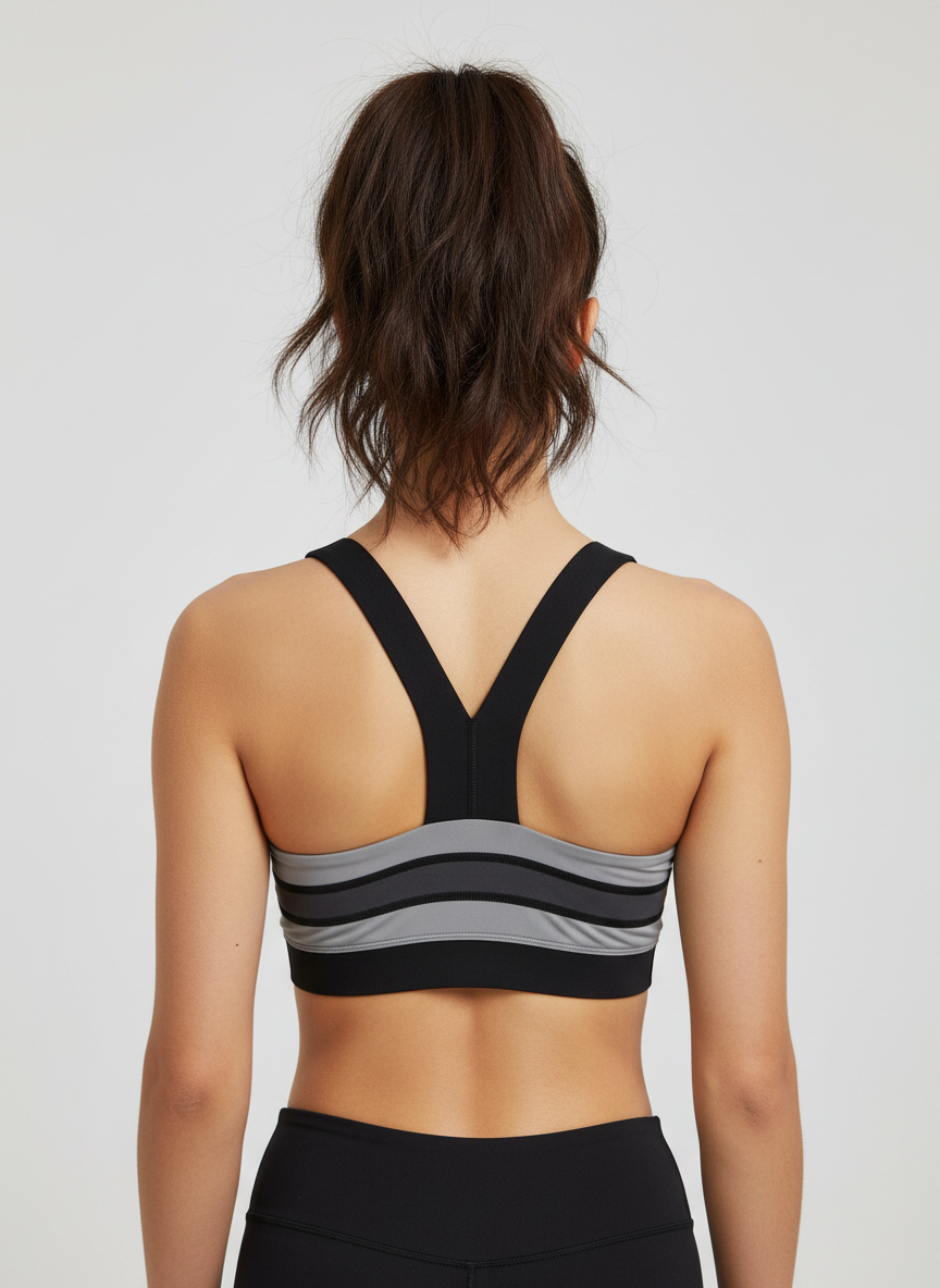 Gymshark bra Grey/Black